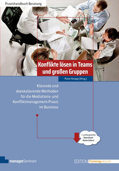 Produktbild: Konflikte lösen in Teams und großen Gruppen