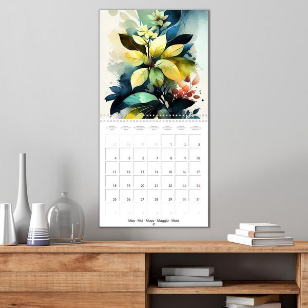 Produktbild: The Art of Leaves (Wall Calendar 2026 12 &times; 12 Inch) CALVENDO 12 Month Wall Calendar