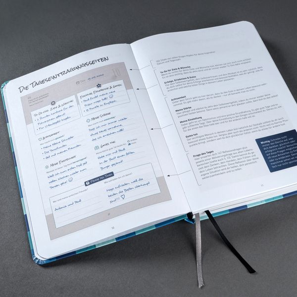 Produktbild: MyMindy Journal, Squary Blue