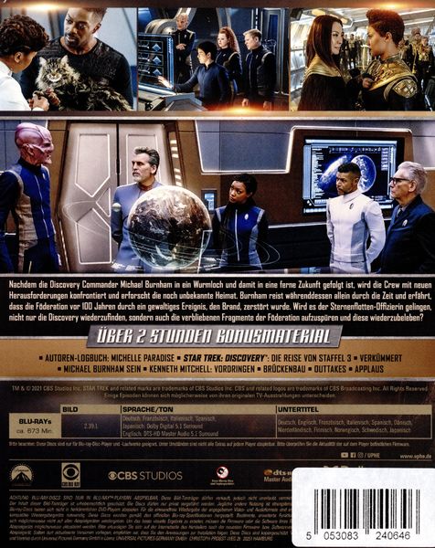 STAR TREK: Discovery - Staffel 3 [4 BRs]