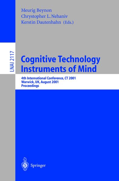 Produktbild: Cognitive Technology: Instruments of Mind