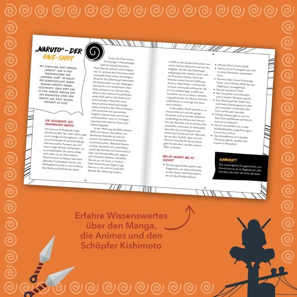 Produktbild: Das inoffizielle Naruto Fan-Buch