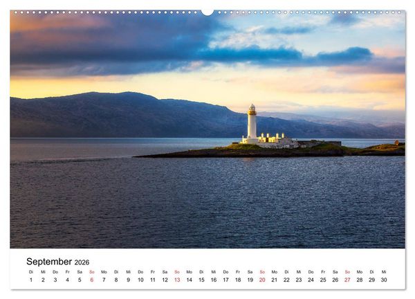 Produktbild: North Coast 500 - Schottlands Traumstra&szlig;e (Wandkalender 2026 DIN A2 quer), CALVENDO Monatskalender