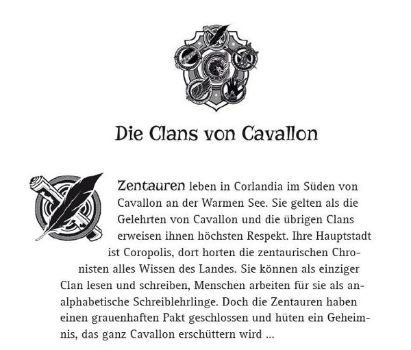 Produktbild: Clans von Cavallon (2). Der Fluch des Ozeans