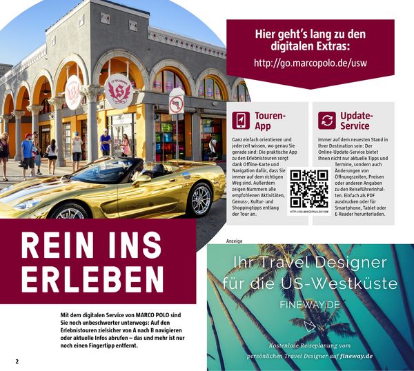 Produktbild: MARCO POLO Reisef&uuml;hrer USA West