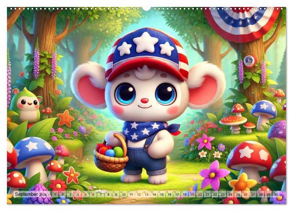 Produktbild: Buddy Stars - Abenteuer f&uuml;r Kinder (hochwertiger Premium Wandkalender 2026 DIN A2 quer), Kunstdruck in Hochglanz