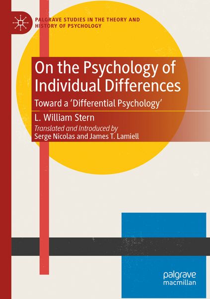 Produktbild: On the Psychology of Individual Differences