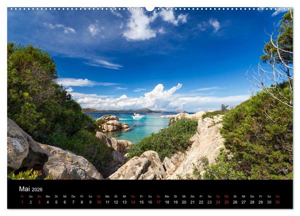 Produktbild: Sardinien (Wandkalender 2026 DIN A2 quer), CALVENDO Monatskalender