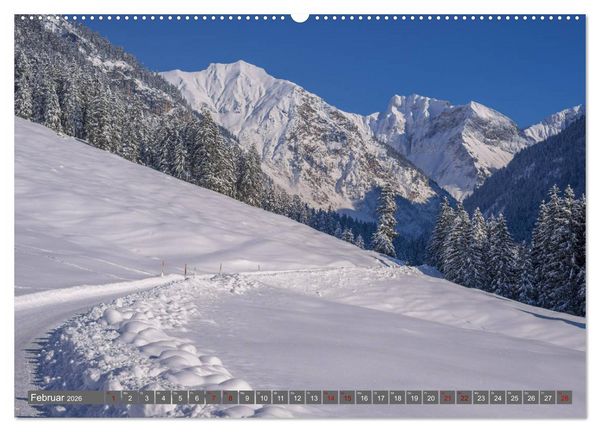 Produktbild: Sch&ouml;ne Wanderungen um Oberstdorf (hochwertiger Premium Wandkalender 2026 DIN A2 quer), Kunstdruck in Hochglanz