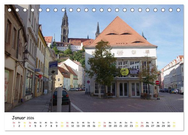 Produktbild: Mei&szlig;en (Tischkalender 2026 DIN A5 quer), CALVENDO Monatskalender