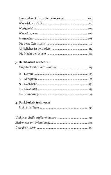 Produktbild: Die Brille der Dankbarkeit