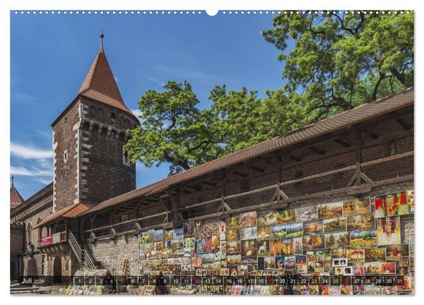 Produktbild: Ein Wochenende in Krakau (Wandkalender 2026 DIN A2 quer), CALVENDO Monatskalender