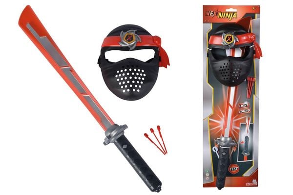Produktbild: Next Ninja Schwert und Maske, rot