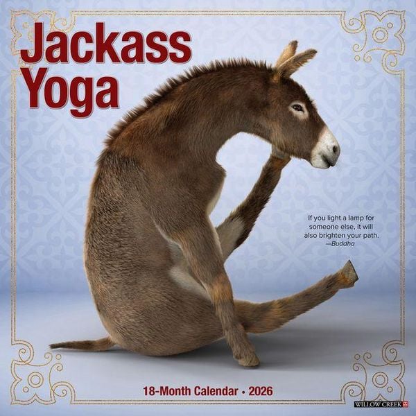 Produktbild: Jackass Yoga 2026 Wall Calendar