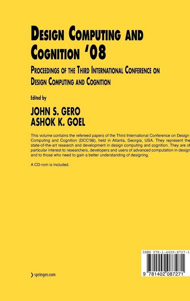 Produktbild: Design Computing and Cognition '08