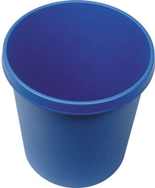 Produktbild: Helit the german H6105834 Papierkorb 18 l (&Oslash; x H) 315 mm x 335 mm Polypropylen Blau 1 St.