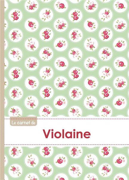 Produktbild: Carnet violaine lignes,96p,a5