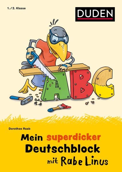 Produktbild: Mein superdicker Deutschblock mit Rabe Linus
