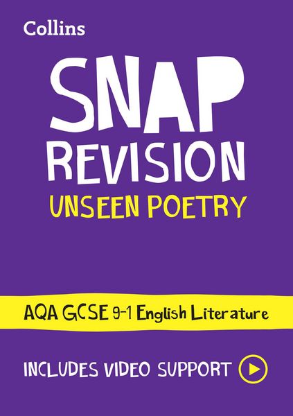 Produktbild: SNAP AQA GCSE POET UNSEEN REV