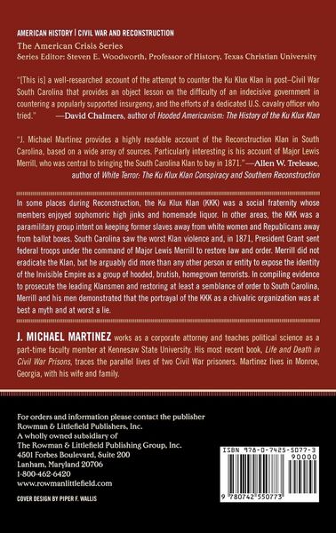 Produktbild: Carpetbaggers, Cavalry, and the Ku Klux Klan