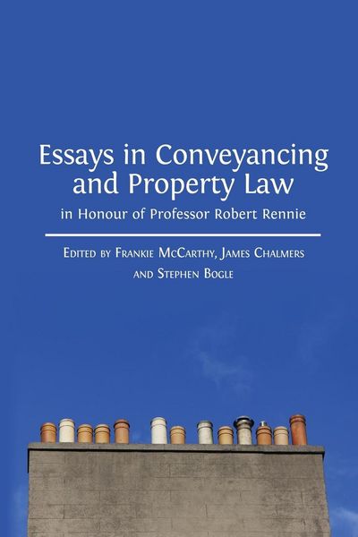 Produktbild: Essays in Conveyancing and Property Law in Honour of Professor Robert Rennie