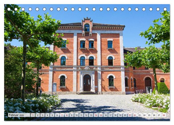 Produktbild: Eine Perle Oberbayerns - Rosenheim (Tischkalender 2026 DIN A5 quer), CALVENDO Monatskalender