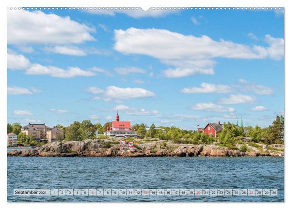 Produktbild: Helsinki - Wundersch&ouml;ne Ostseemetropole (hochwertiger Premium Wandkalender 2026 DIN A2 quer), Kunstdruck in Hochglanz
