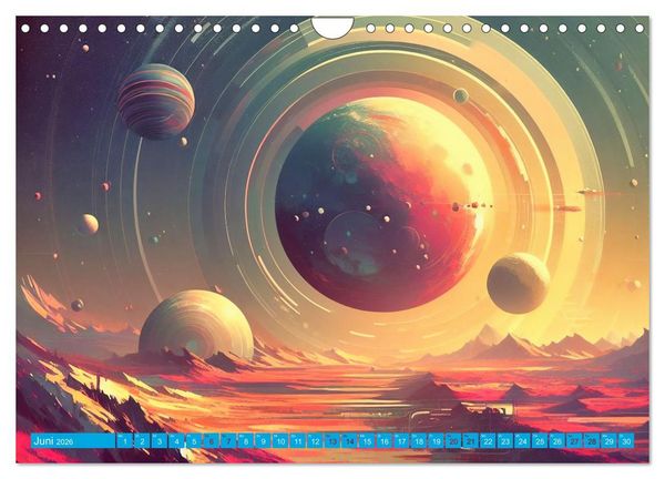 Produktbild: Lost Fiction (Wandkalender 2026 DIN A4 quer), CALVENDO Monatskalender