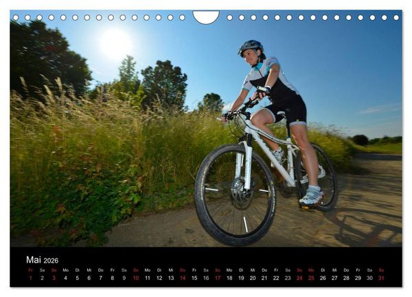 Produktbild: BIKE and FUN (Wandkalender 2026 DIN A4 quer), CALVENDO Monatskalender