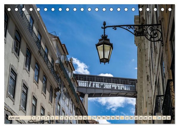 Produktbild: Mein Lissabon (Tischkalender 2026 DIN A5 quer), CALVENDO Monatskalender