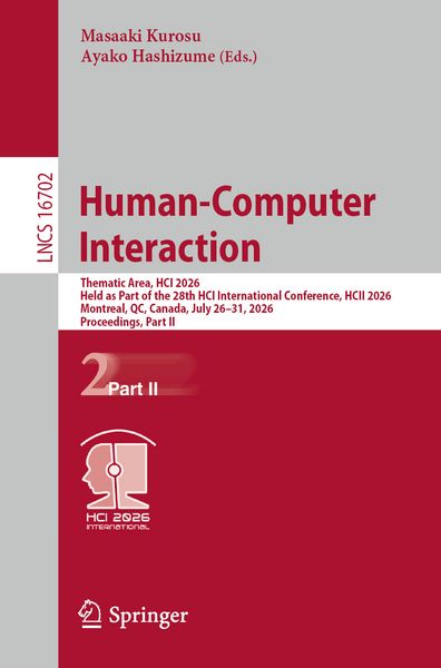 Produktbild: Human-Computer Interaction