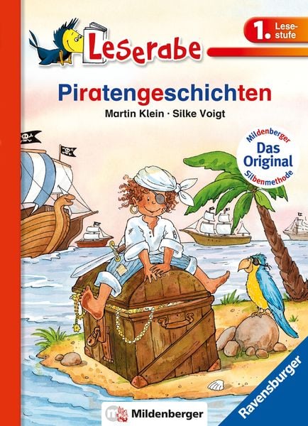Produktbild: Leserabe mit Mildenberger Silbenmethode - Piratengeschichten