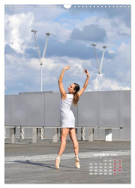 Produktbild: Des danseurs dans la ville 4 L'Oeil et le Mouvement (Calendrier mural 2026 DIN A3 horizontal), CALVENDO calendrier mensuel