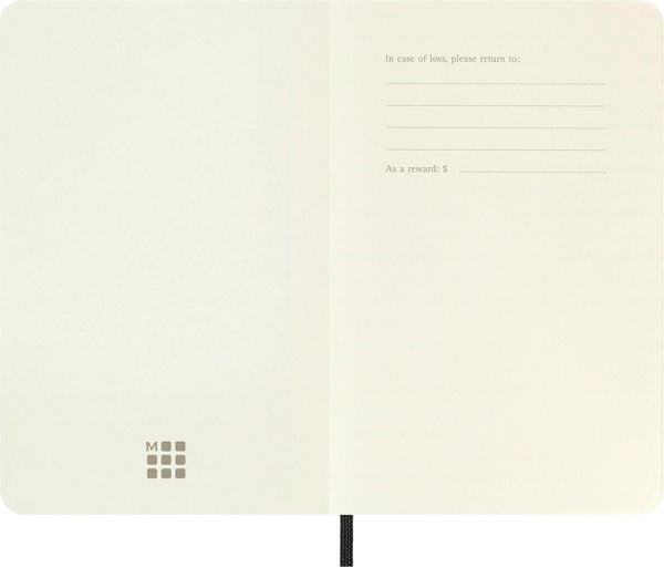 Produktbild: Moleskine. Notizbuch blanko klein