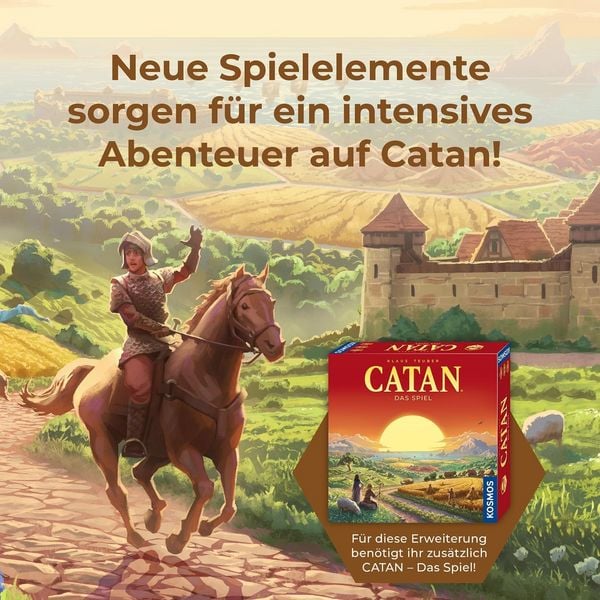 Produktbild: CATAN - St&auml;dte & Ritter