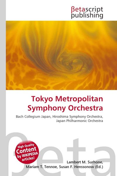 Produktbild: Tokyo Metropolitan Symphony Orchestra
