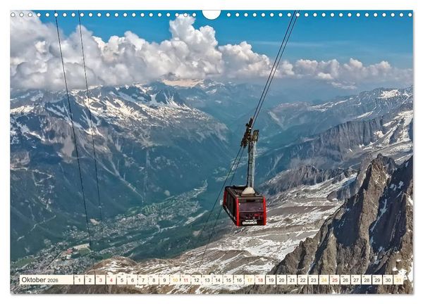 Produktbild: Abenteuer Seilbahn (Wandkalender 2026 DIN A3 quer), CALVENDO Monatskalender