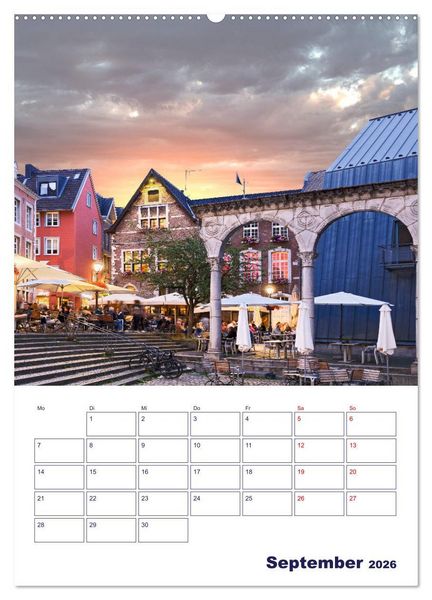 Produktbild: Zauberhaftes Aachen (Wandkalender 2026 DIN A2 hoch), CALVENDO Monatskalender