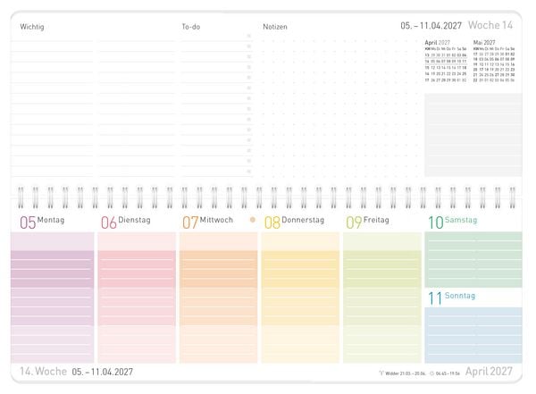 Produktbild: Tischkalender Schuljahr 26/27