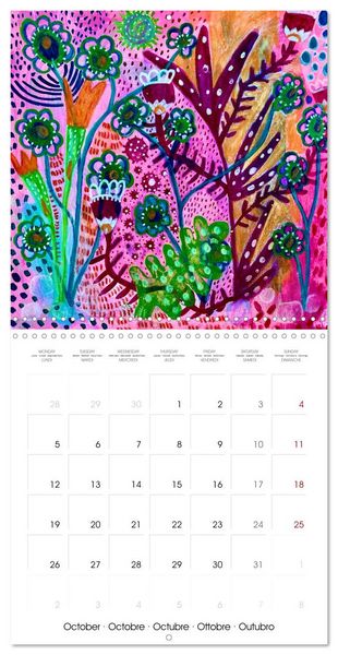 Produktbild: Garden Of Joy 2026 (Wall Calendar 2026 12 &times; 12 Inch) CALVENDO 12 Month Wall Calendar