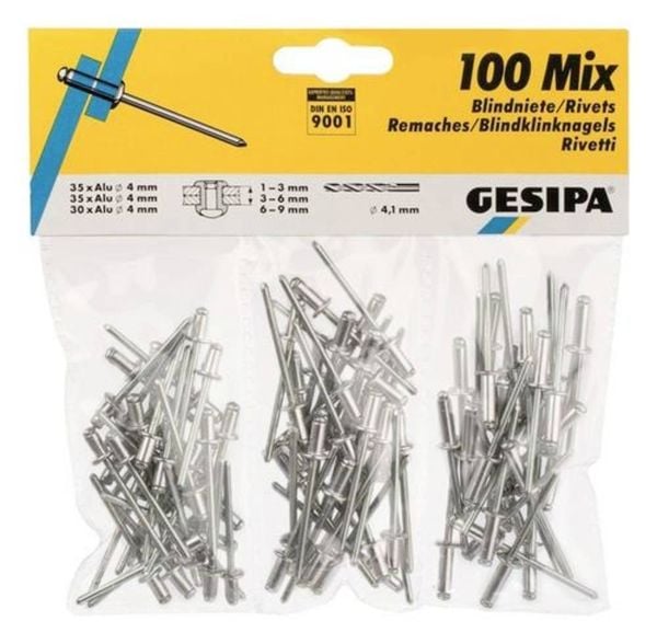 Produktbild: Gesipa 1433667 Blindniete 100 Teile