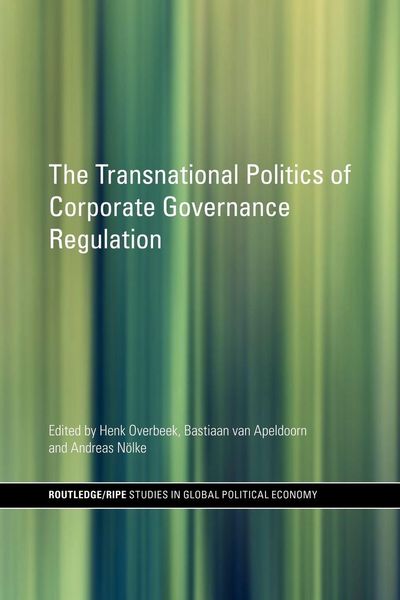 Produktbild: The Transnational Politics of Corporate Governance Regulation