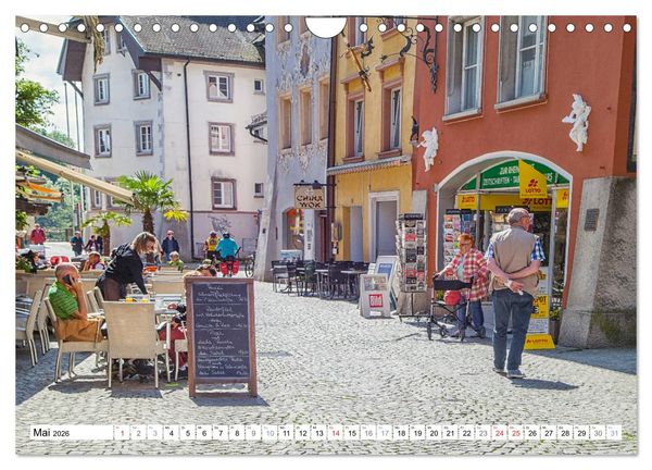 Produktbild: Bad S&auml;ckingen - St&auml;dtle am Hochrhein (Wandkalender 2026 DIN A4 quer), CALVENDO Monatskalender