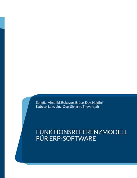 Produktbild: Funktionsreferenzmodell f&uuml;r ERP-Software