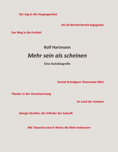 Produktbild: Mehr sein als scheinen