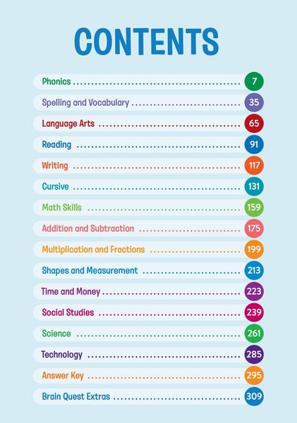 Produktbild: Brain Quest Workbook: 2nd Grade Revised Edition