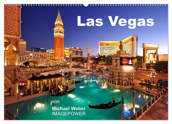 Produktbild: Las Vegas (Wandkalender 2027 DIN A2 quer), CALVENDO Monatskalender