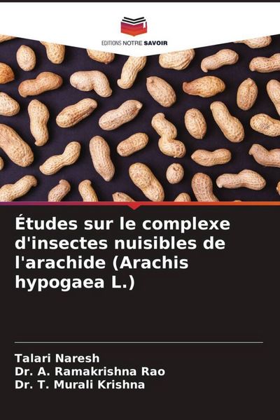 Produktbild: &Eacute;tudes sur le complexe d'insectes nuisibles de l'arachide (Arachis hypogaea L.)