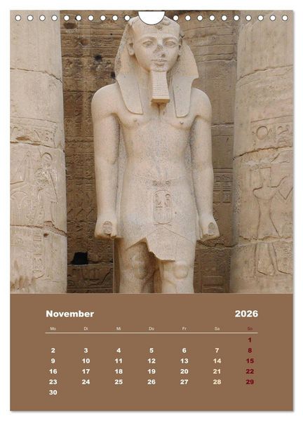 Produktbild: Antikes &Auml;gypten (Wandkalender 2026 DIN A4 hoch), CALVENDO Monatskalender