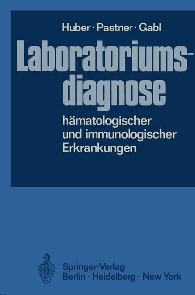 Produktbild: Laboratoriumsdiagnose h&auml;matologischer und immunologischer Erkrankungen
